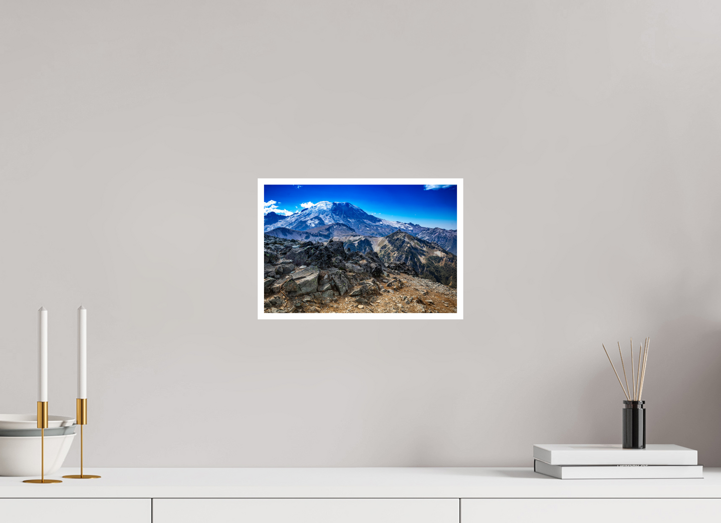 12 x 8″, Simple Gloss Mount Fremont Lookout