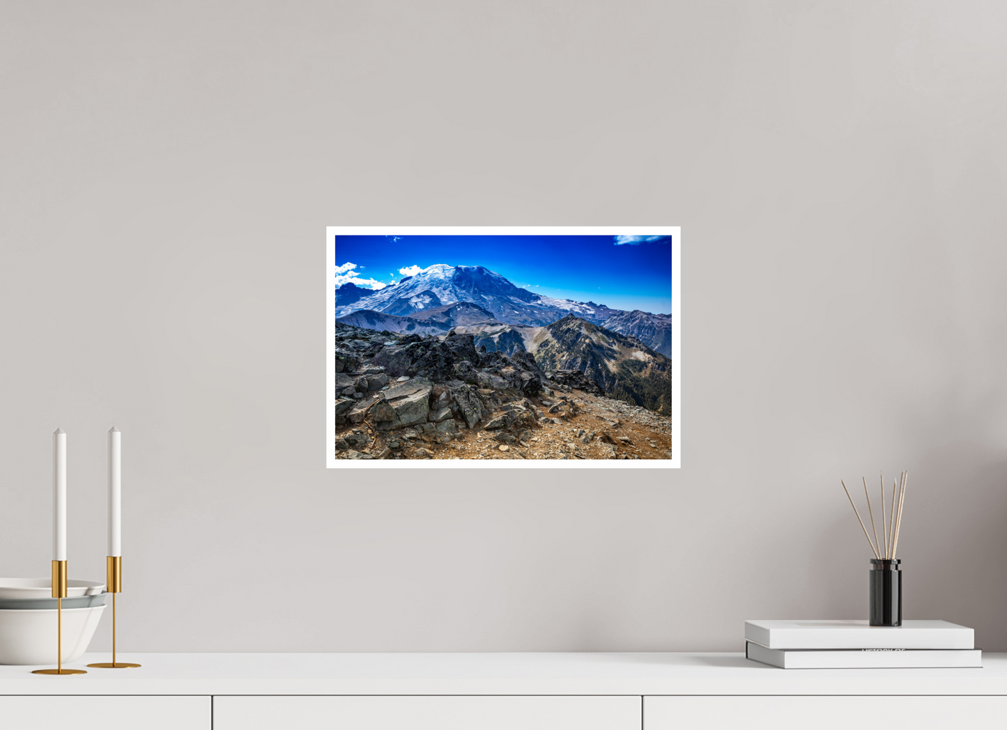 15 x 10″, Fancy Paper Mount Fremont Lookout