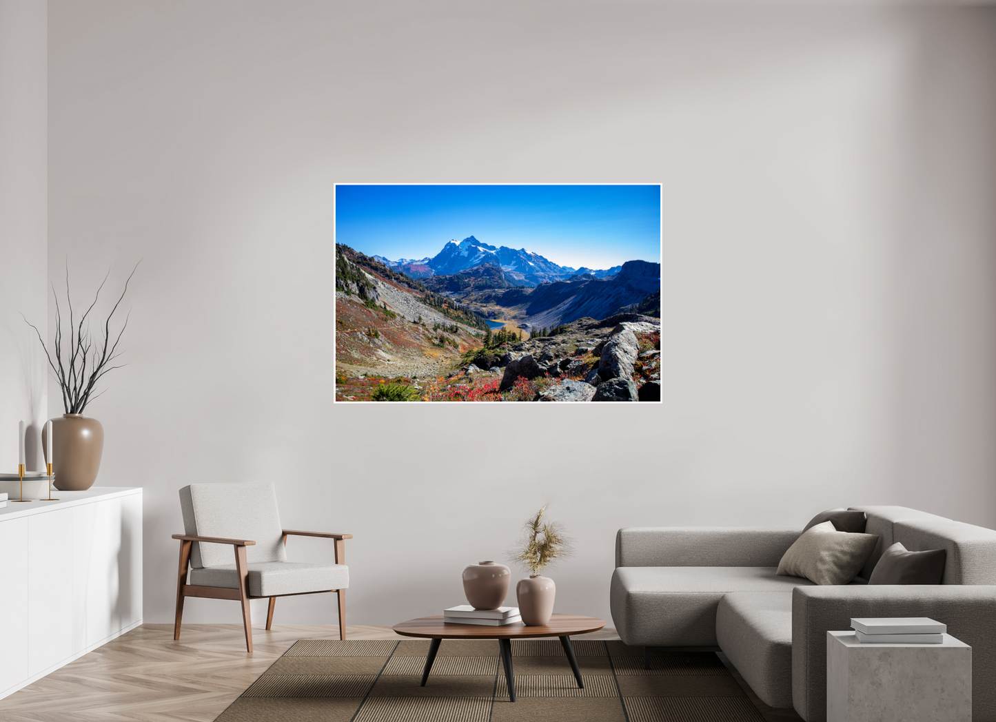 66 x 44″, Simple Gloss Chain Lakes loop