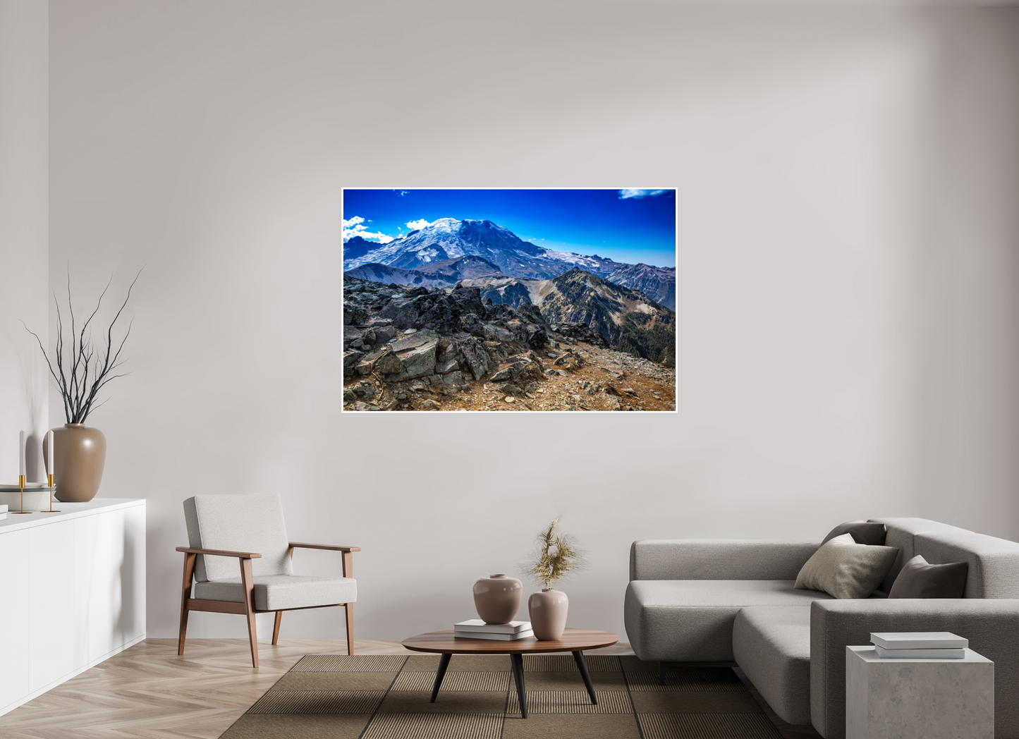 66 x 44″, Simple Gloss Mount Fremont Lookout