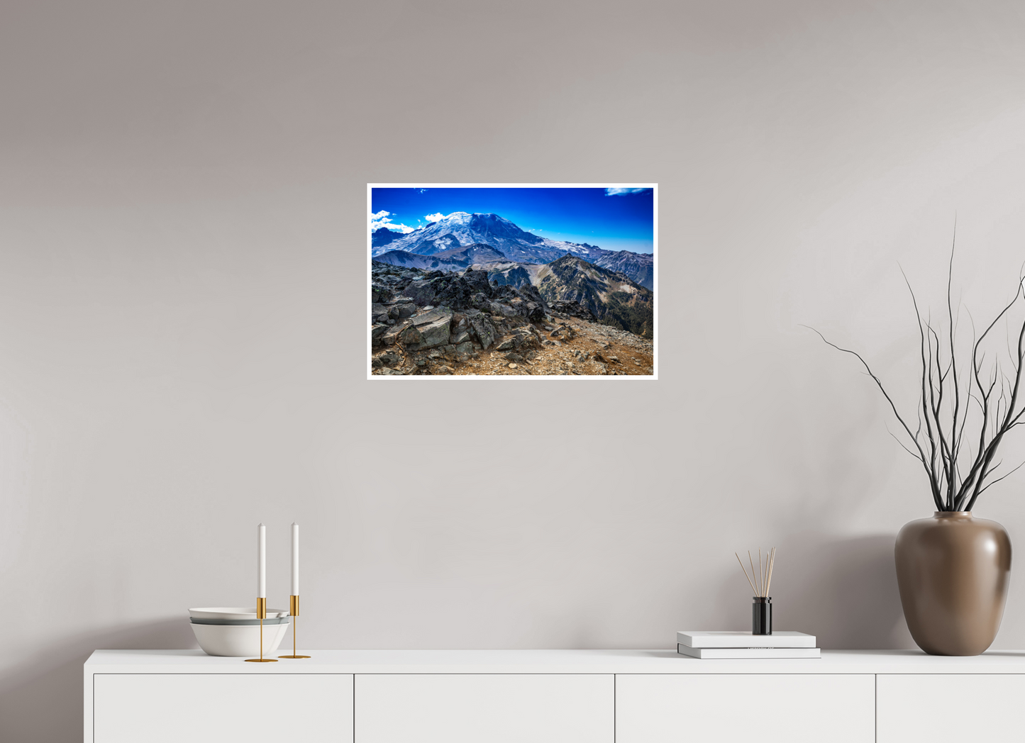 24 x 16″, Simple Gloss Mount Fremont Lookout